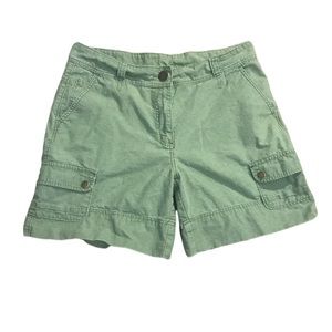 Woolrich Cotton cargo shorts Bayleaf green size 10